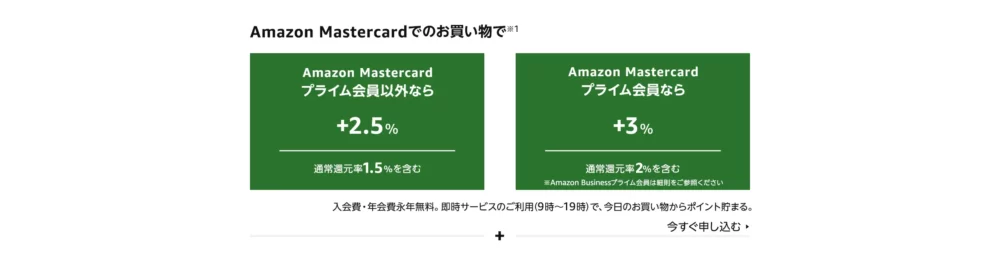 Amazon新生活ポイントアップ③